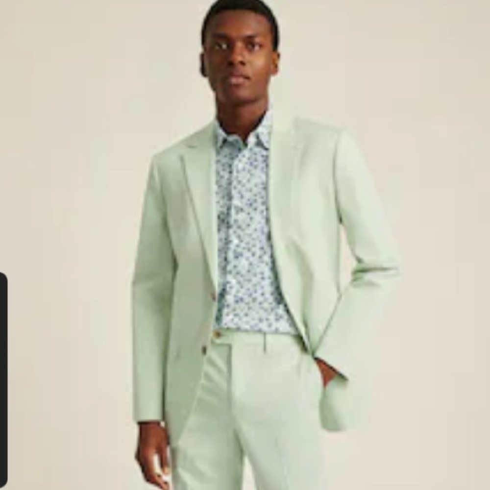 NEW BONOBOS Jetsetter Italian Cotton Blazer Size:42R
